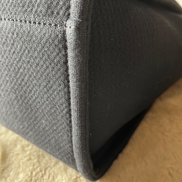 Chanel Mixed Fibers Small Deauville Tote Shopper - Picture 6 of 9